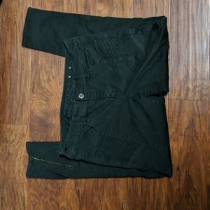 American eagle jegging ankle super stretch 12 green jean